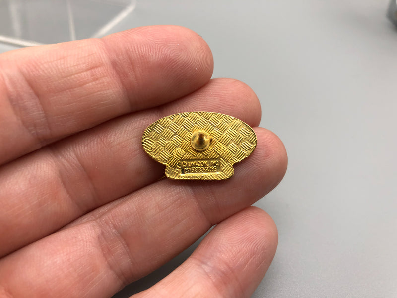 Vintage General Jackson Showboat Riverboat Lapel Pin Enamel Gold Border