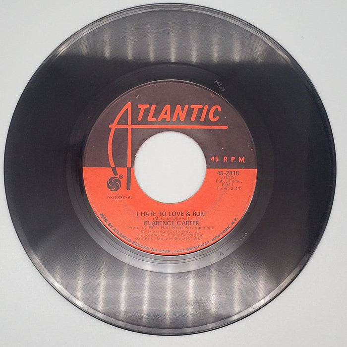 Clarence Carter Slipped Tripped And Fell In Love Record 45 Atlantic Records 1971 3