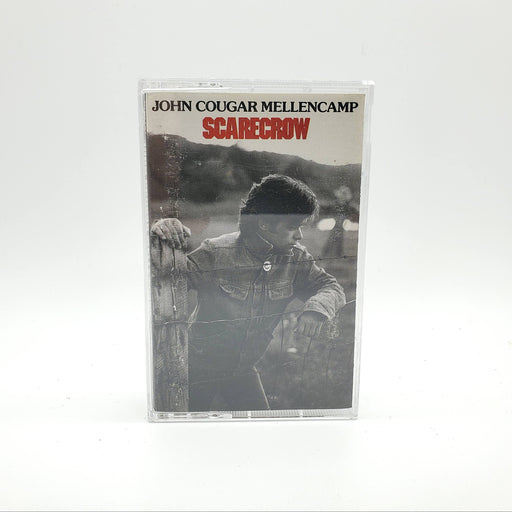 Scarecrow John Cougar Mellencamp Cassette Album Riva 1985 824 865-4 M-1 1