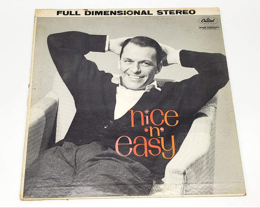 Frank Sinatra Nice 'N' Easy LP Record Capitol Records 1960 SW1417 1