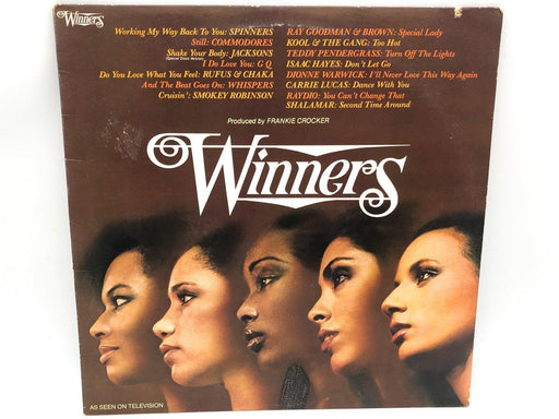 Winners Record 33 RPM LP I-017 IM Teleproducts 1980 Jacksons Shalamar Chaka Khan 1