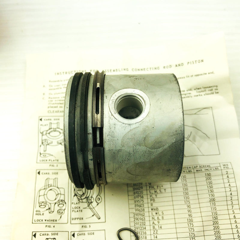 Briggs and Stratton 295479 Piston Assembly Standard Sleeved Cylinder OEM New 5