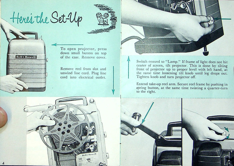 Guide to Perfect Home Movie Parties w/ Your Bell & Howell 253 Monterey Proj