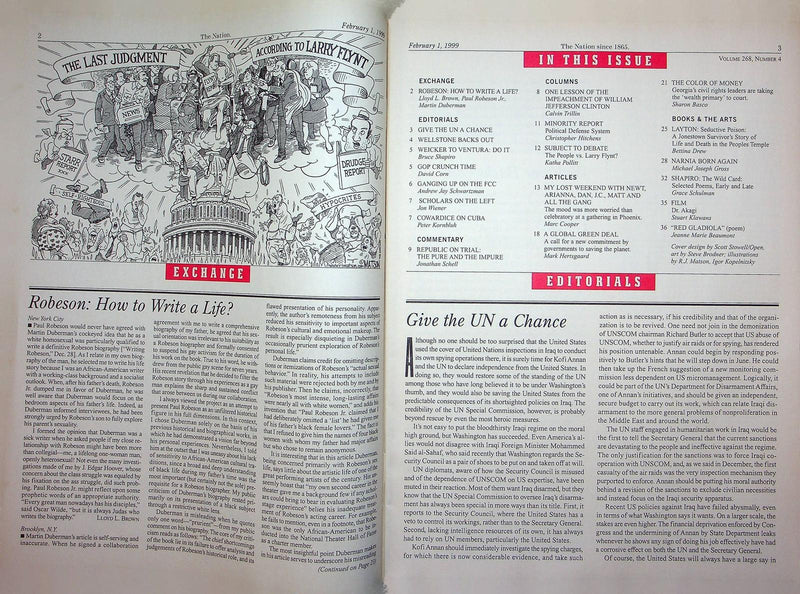 The Nation Magazine Feb 1 1999 Weekend Party Newt Gingrich Arianna Huffington