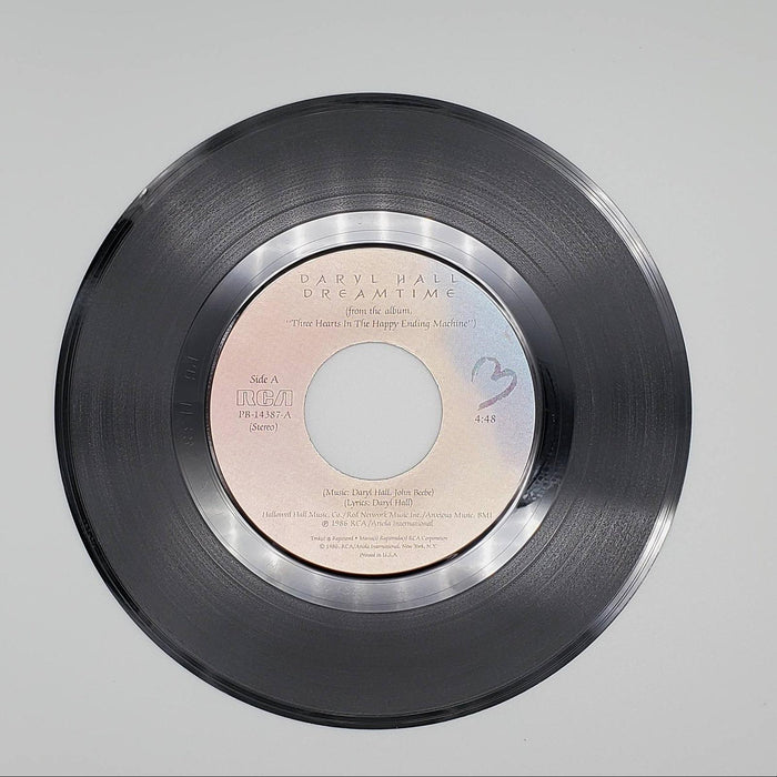 Daryl Hall Dreamtime Single Record RCA 1986 PB-14387 3