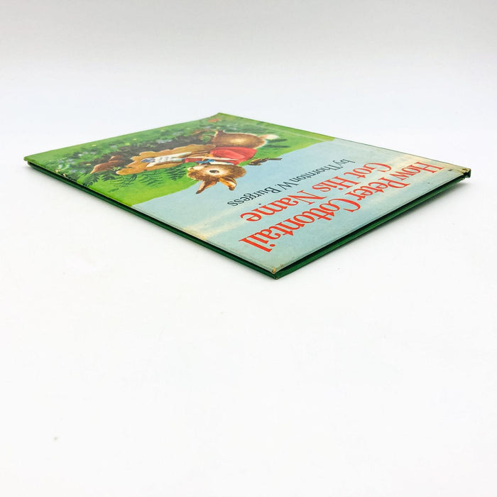 How Peter Cottontail Got His Name Hardcover Thornton W. Burgess 1957 Wonder Book 5