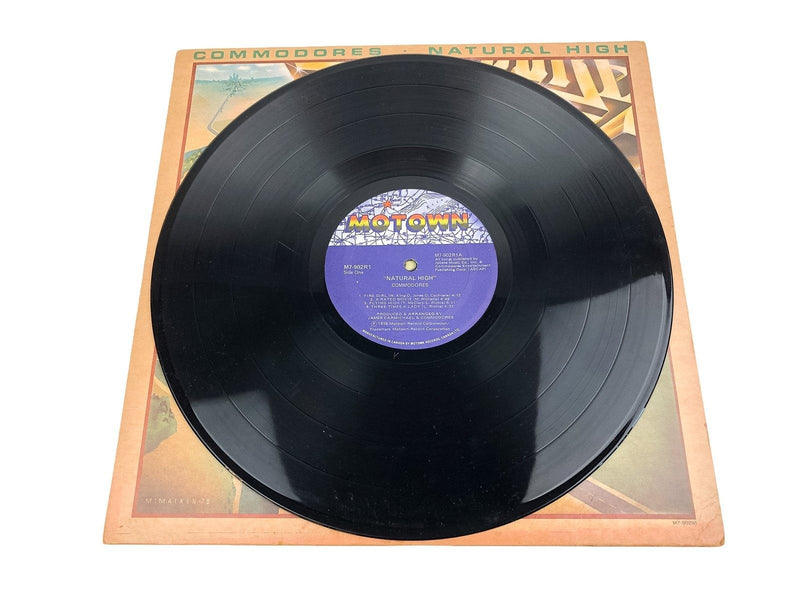 Commodores 33 Record Natural High M7-902R1 Motown 1978 "Three Times a Lady" 5