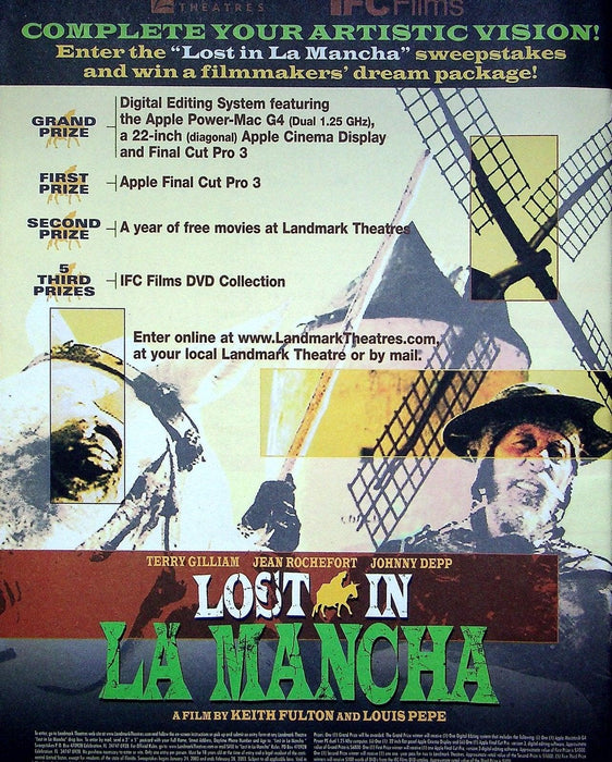 FLM Magazine Winter 2003 Lost in La Mancha, Prozac Nation 3