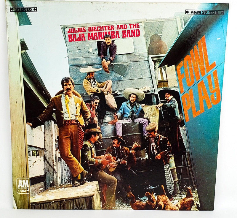 Julius Wechter Fowl Play Record 33 RPM LP SP 4136 A&M 1968 1