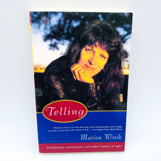 Telling Paperback Marion Winik 1993 Author Life Personal Narrative Growing Up 1