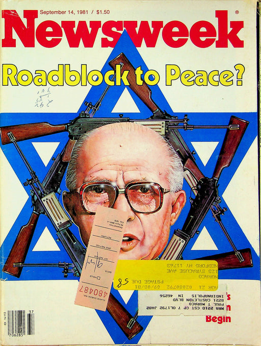 Newsweek Magazine September 14 1981 Roadblock To Peace? The Season Of The Shrink 1