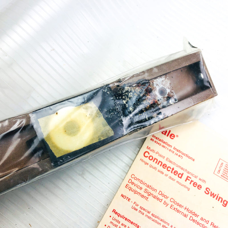 Yale 4243-MPI Door Closer Holder Electromechanical Arm RH Dark Bronze New NOS 6