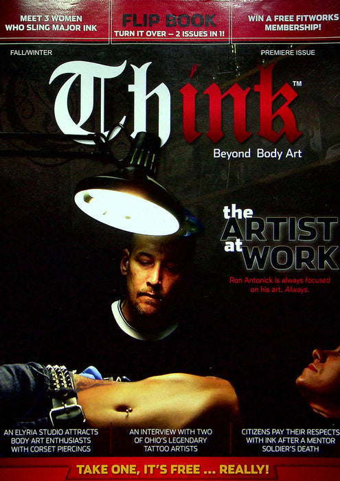 Think Beyond Body Art Magazine Fall Winter 2008 Cleveland Tattoo Alligator Ink