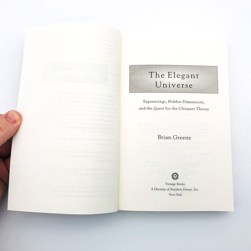 The Elegant Universe Paperback Brian Greene 1999 Superstring Theories Cosmology 6