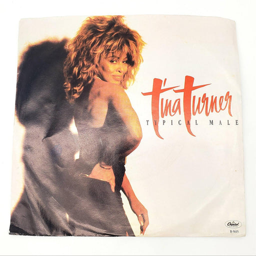 Tina Turner Typical Male Single Record Capitol Records 1986 B-5615 1