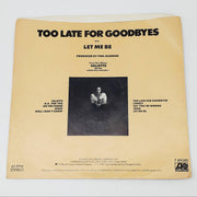 Julian Lennon Too Late For Goodbyes Single Record Atlantic Records 1985 7-89589 2