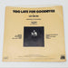 Julian Lennon Too Late For Goodbyes Single Record Atlantic Records 1985 7-89589 2