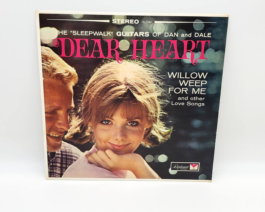 Sensational Guitars Of Dan & Dale Dear Heart 33 LP Record Diplomat 1964 DS-2340 1