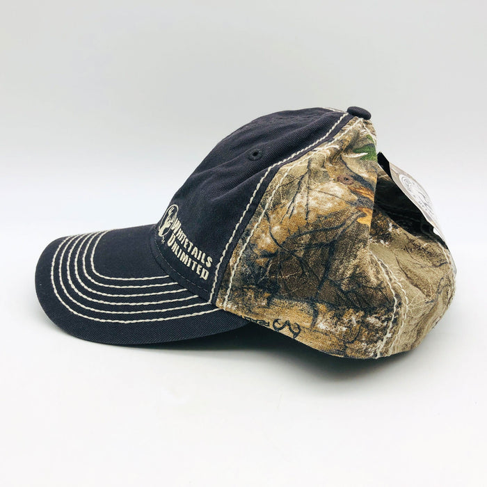 Whitetails Unlimited Baseball Cap Hat Strap Back Adjustable Camouflage Hunting