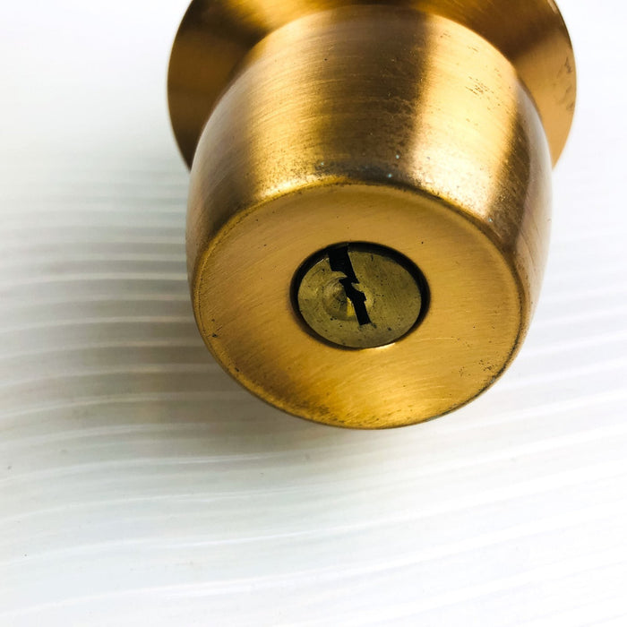 Arrow 351DC Panic Proof Door Knob Lockset Keyed US10 Satin Bronze Cylinder Entra 4