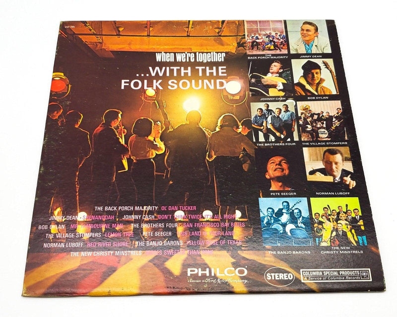 When We're Together With The Folk Sound 33 RPM LP Record Columbia 1965 1