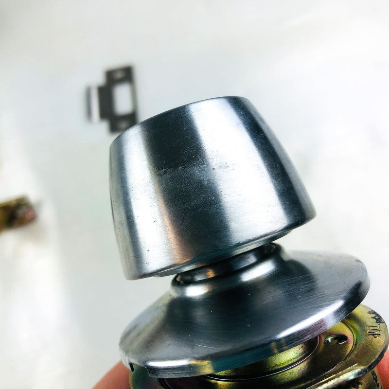 Arrow 351 Panic Proof Door Knob Lockset Keyed DCF 26D Satin Chrome Cylinder 7