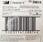 20pk 3M Buffing Pad Finesse-It 28874 Red Foam Waffle Face 3-1/4 Inch New 6