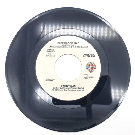 Fleetwood Mac Family Man 45 RPM Single Record Warner Bros 1987 7-28114 PROMO 2