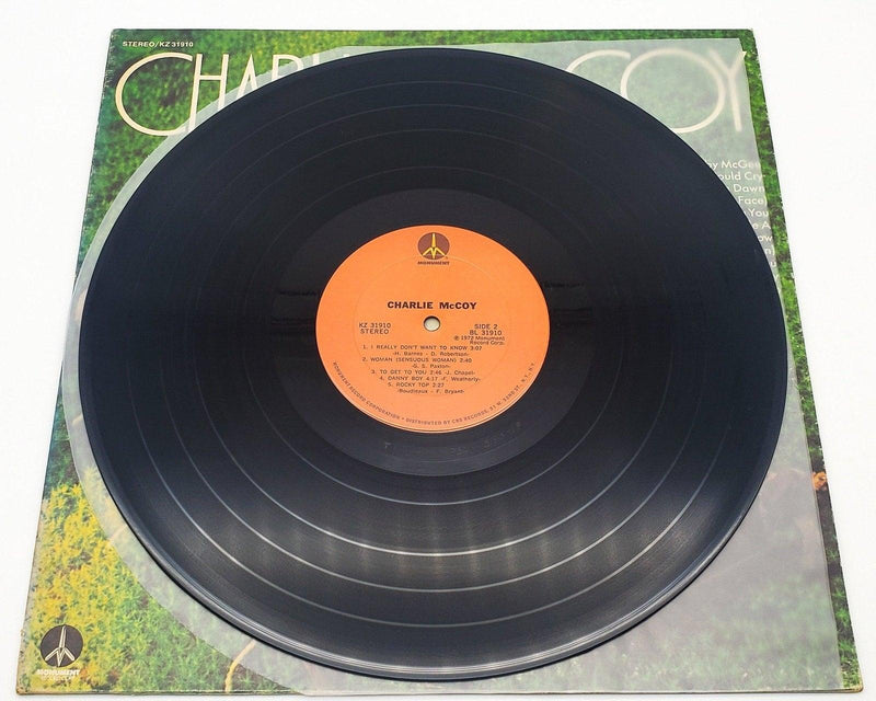 Charlie McCoy 33 RPM LP Record Monument 1972 KZ 31910 6