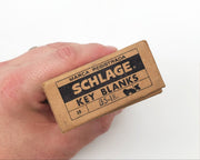 50x Schlage 35-181 Wafer Key Blanks Gold Tone USA Made NOS 3