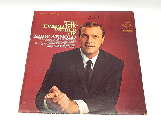 The Everlovin' World Of Eddy Arnold LP Record RCA Victor 1968 LSP-3931 1