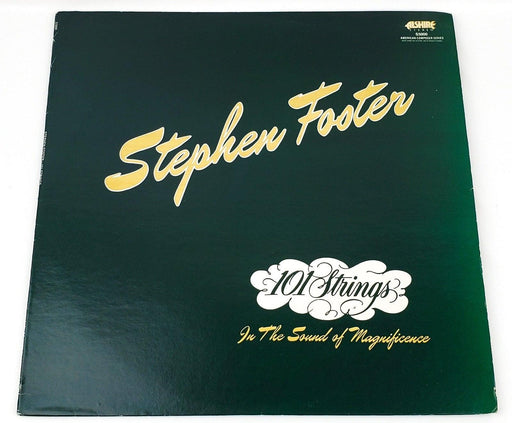 101 Strings Stephen Foster Record LP S-5000 Alshire 1961 Black Cover 1
