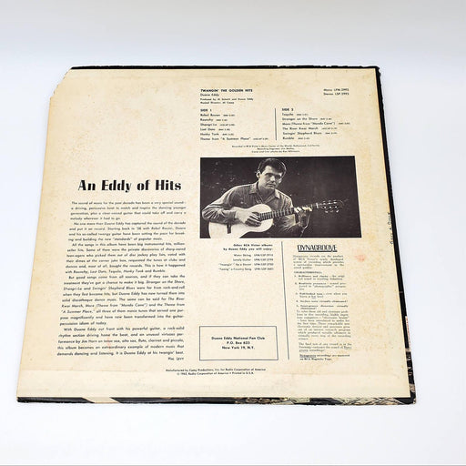 Duane Eddy Twangin' The Golden Hits LP Record RCA Victor 1965 LPM-2993 2