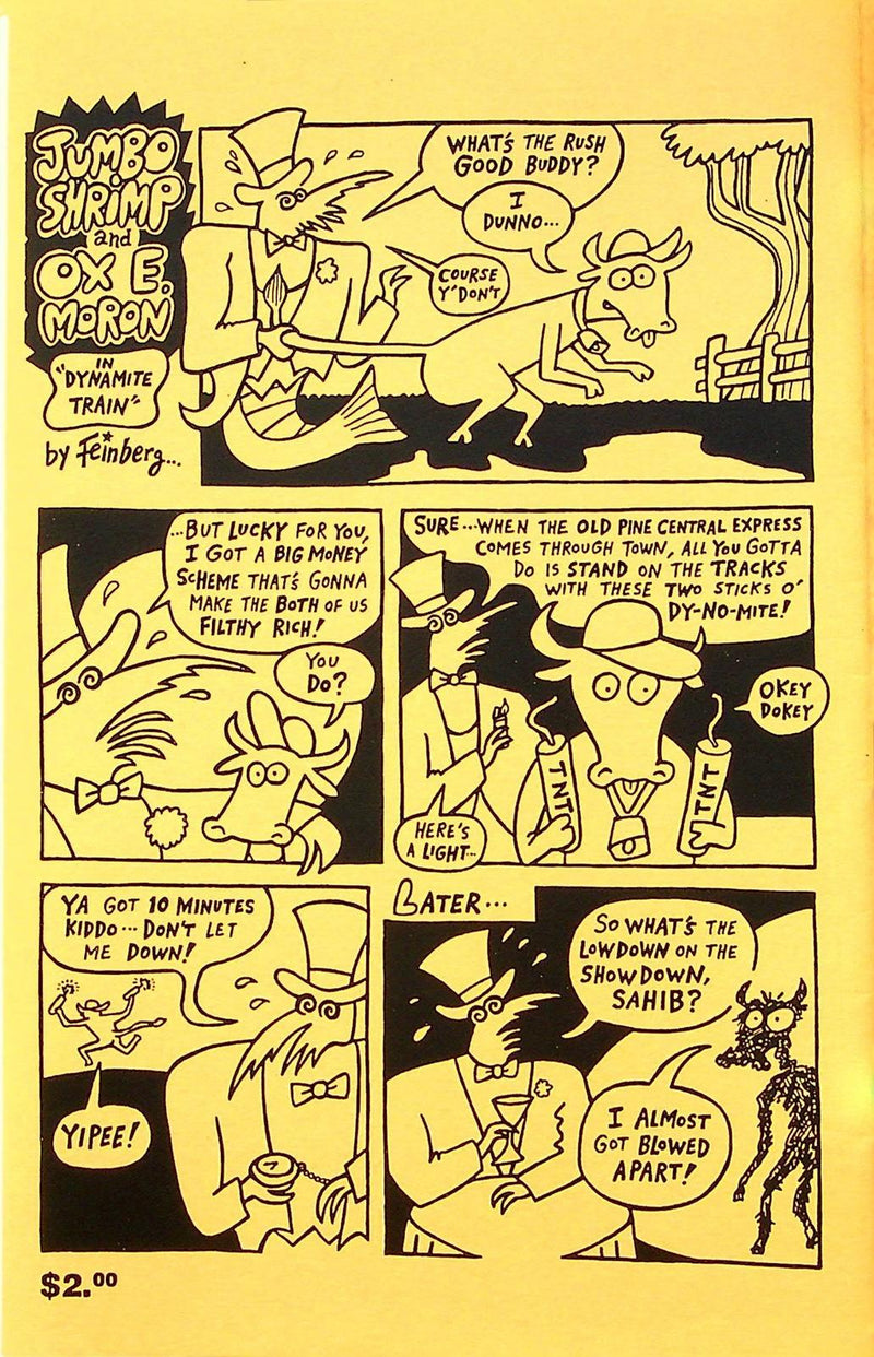 Mish Mash Fanzine Vol 2 Pet Peeves' Story, Return of the Monocle 3