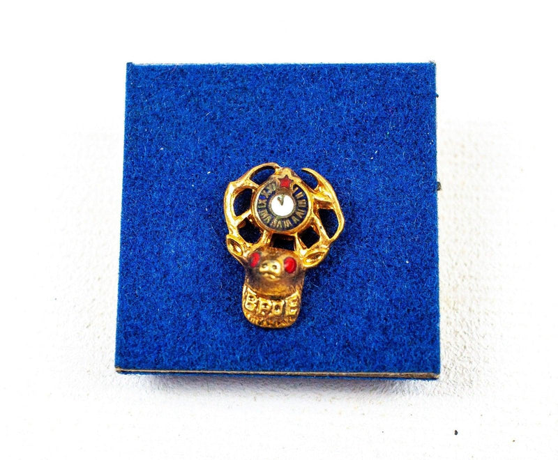 Vintage Lapel Pins Ohio Civil Service Employees Association BPOE Elks Elk USA 4