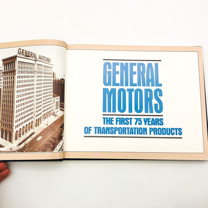 General Motors The First 75 Years Hardcover Scott Bailey 1983 1st Edition Letter 6