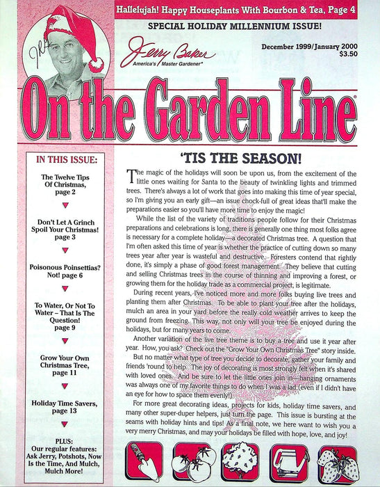 On The Garden Line Magazine December 1999 Grow your own Christmas Tree