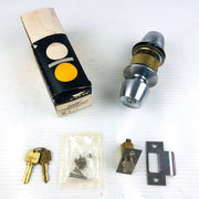 Arrow 351 Panic Proof Door Knob Lockset Keyed DCF 26D Satin Chrome Cylinder 2