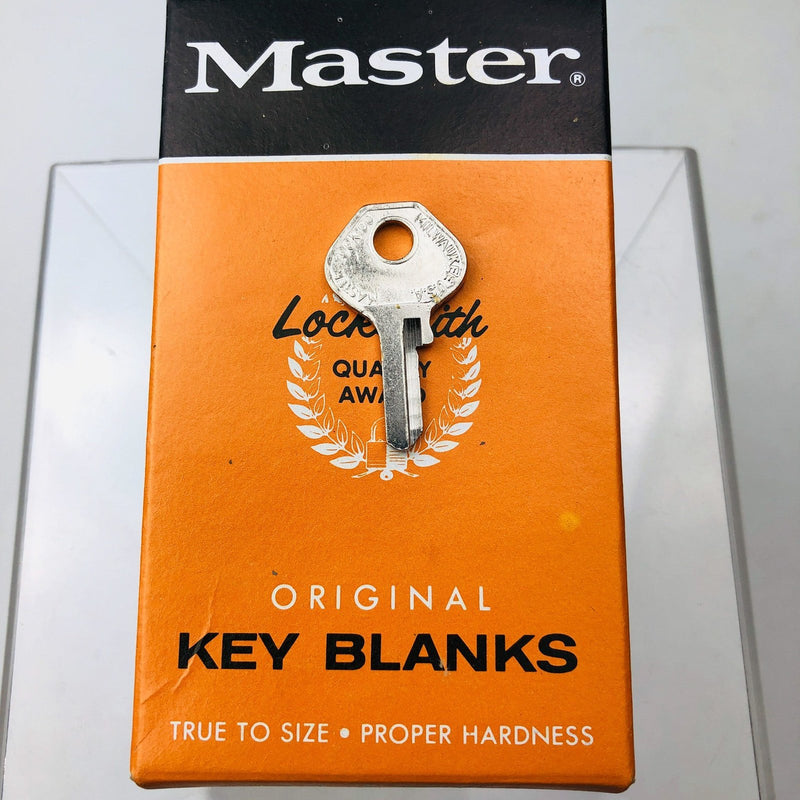 10x Master Lock Co 120 K Key Blanks Vintage Master Padlock Uncut New Old Stock 3