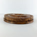 Vintage Carved Wood Collapsible Basket Trivet Saudia Arabia 8