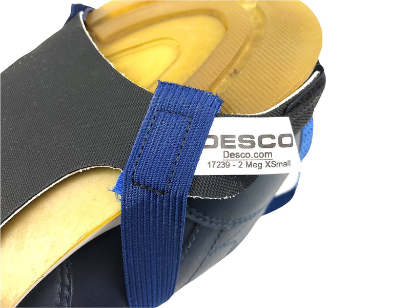 Desco 17239 Heel Foot Sole Grounders 2 Meg Resistor Snap-Loc XSMALL QTY 1 4
