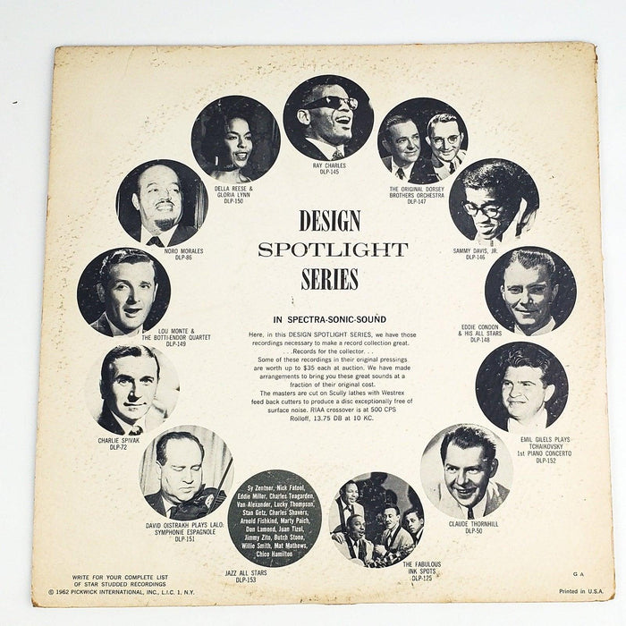 Gisele MacKenzie Sings Dominique Record 33 RPM LP DLP-168 Design Records 1962 2
