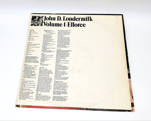 John D. Loudermilk Vol 1 - Elloree LP Record Warner Bros. 1971 WS 1922 2