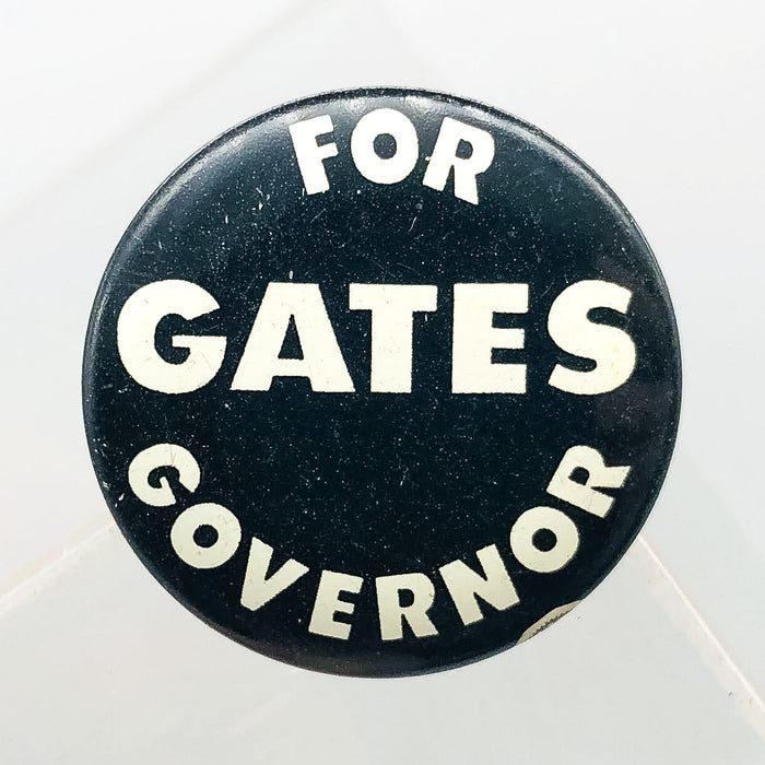 Ralph Gates For Governor Button .75" Indiana Political Campaign Lithographers 4