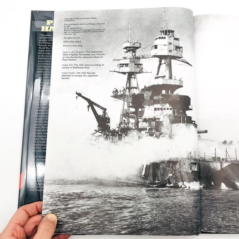 Pearl Harbor Hardcover Stephen Badsey 1991 1st Edition WW2 World War 2 Japan 5