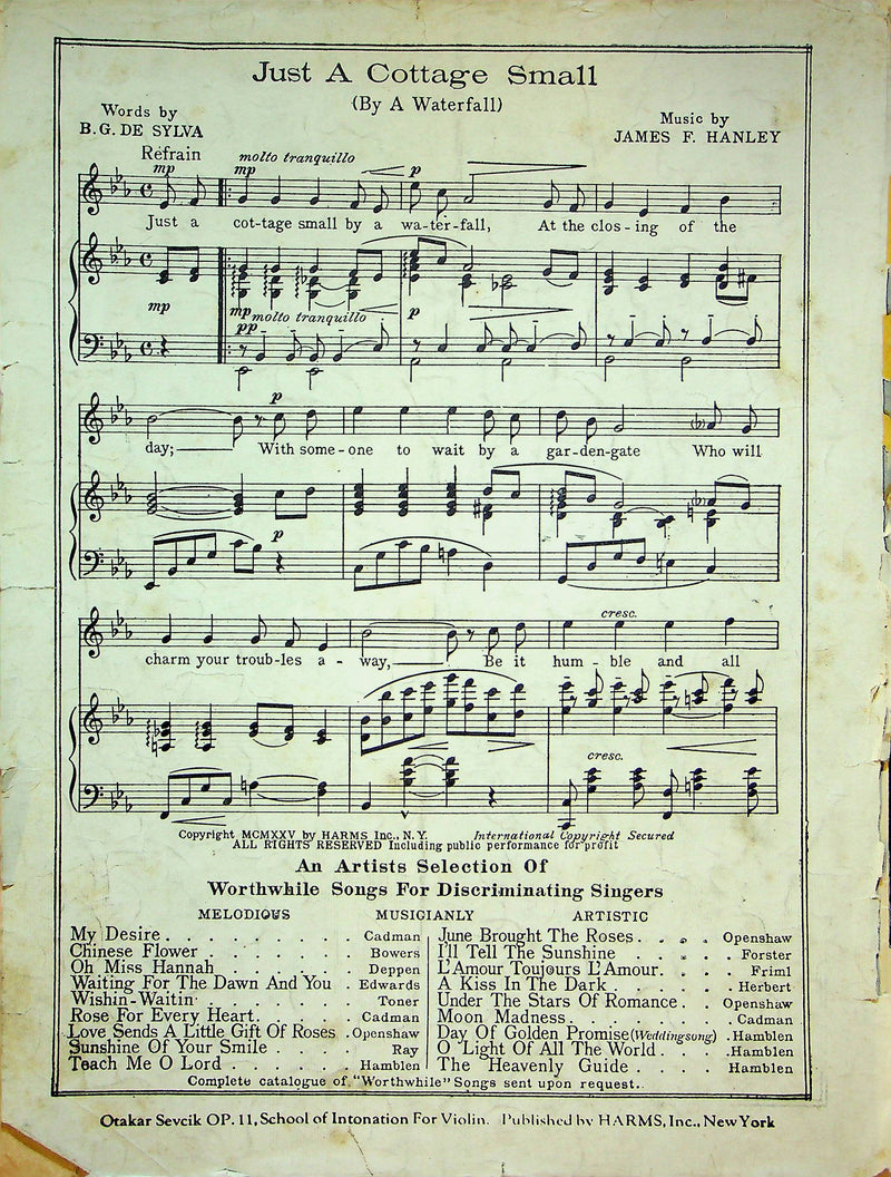 Valencia A Song of Spain Sheet Music Jose Padilla Piano Great Temptations 1925 5