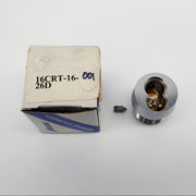 Arrow Mortise Cylinder SFIC Housing 1-1/4" 16CRT-16 Tapered Satin Chrome 001 CAM 5