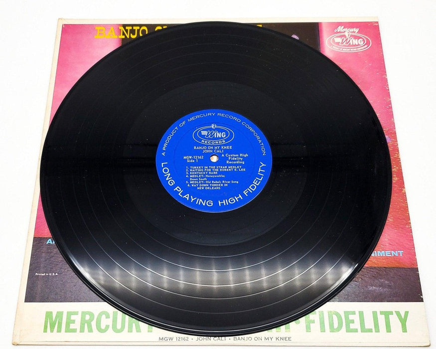 John Cali Banjo On My Knee 33 RPM LP Record Mercury 1959 MGW 12162 4