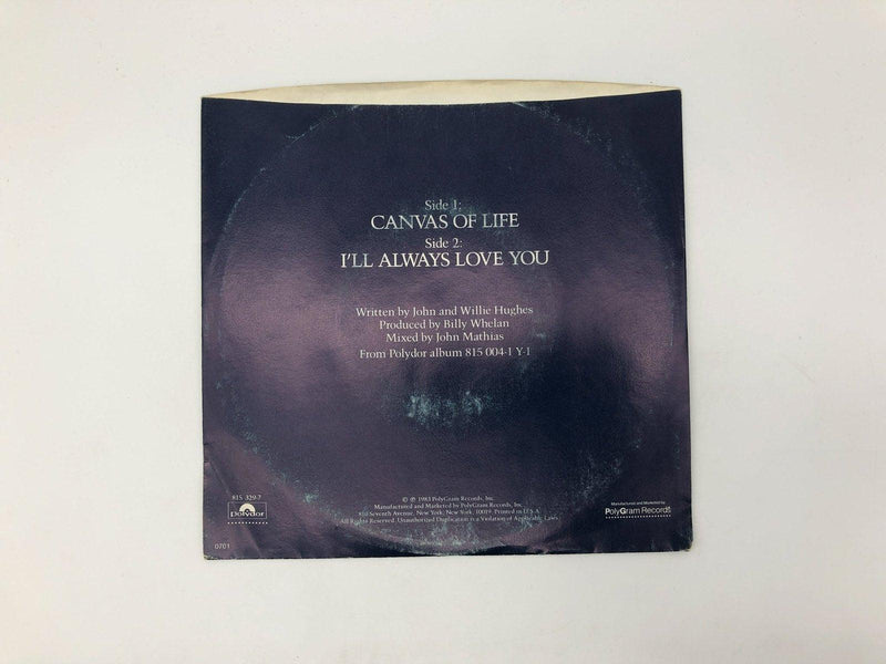 Minor Detail Canvas of Life Record 45 RPM Single 815 329-7 Polydor 1983 2
