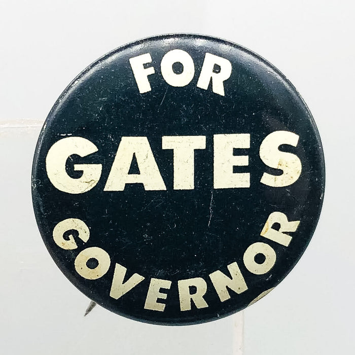 Ralph Gates For Governor Button .75" Indiana Political Campaign Lithographers 5